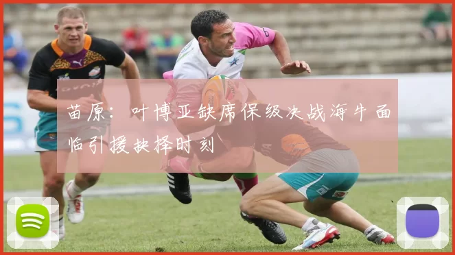 苗原：叶博亚缺席保级决战海牛面临引援抉择时刻